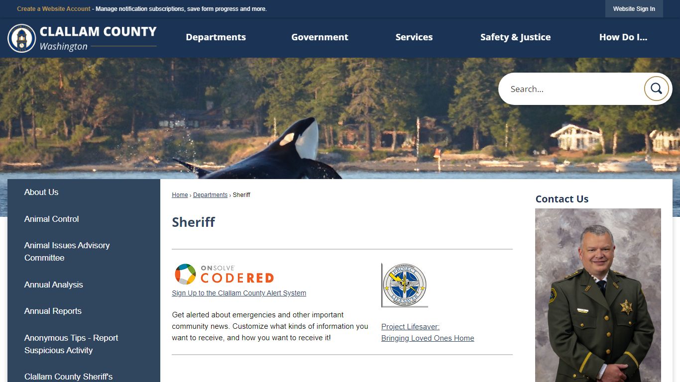 Sheriff | Clallam County, WA